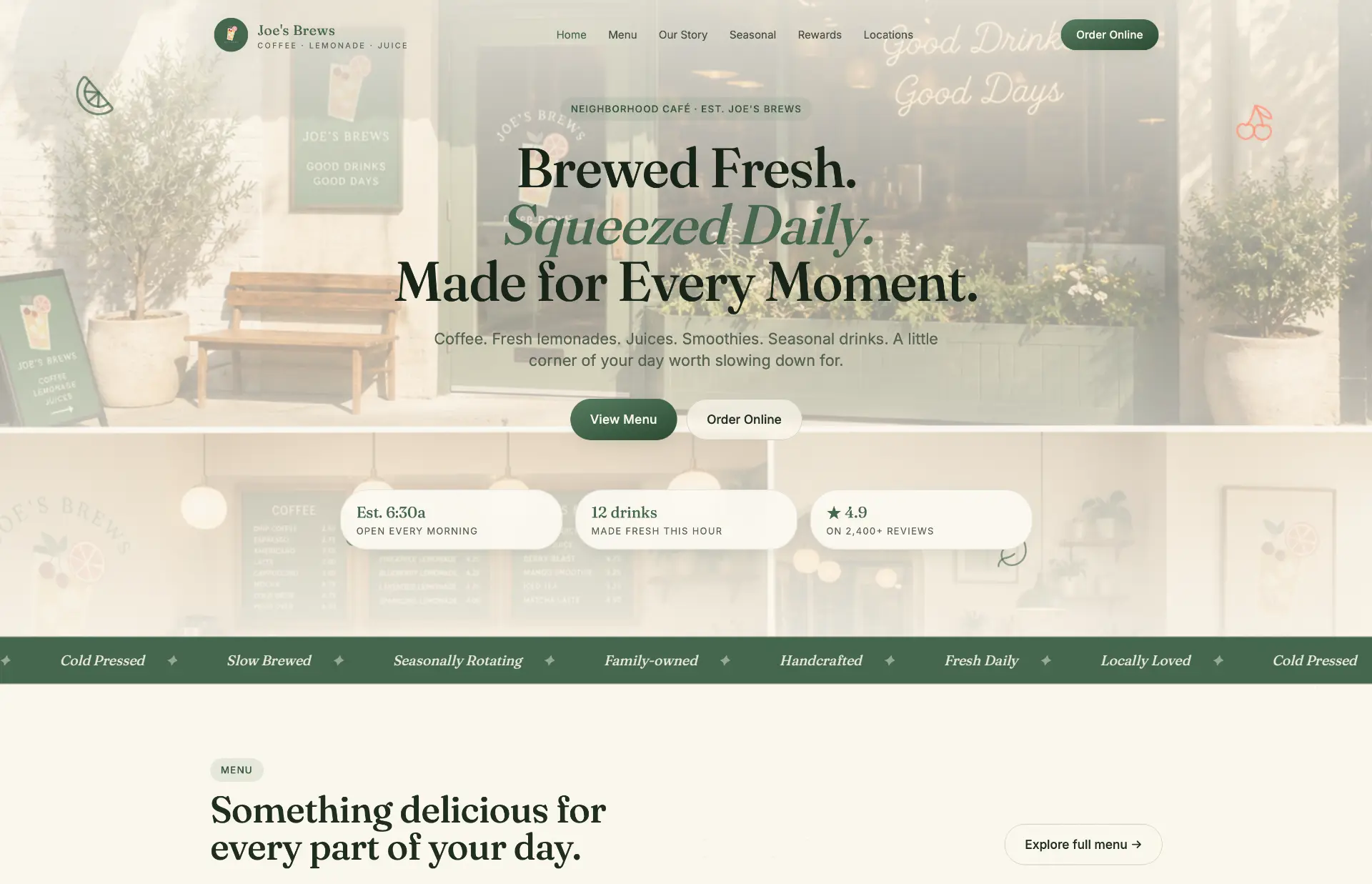 joe's brews identity project